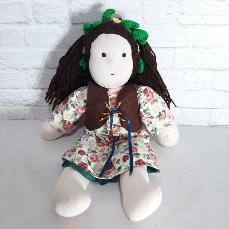 عروسک دستدوز تایلندی.عروسک پارچه ای فوق العاده خاص و زیبا.دستساز،قابل شستشو.یک کار خاص و کلکسیونی کمیاب
