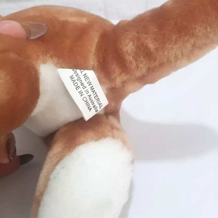 عروسک کانگورو مخملی خارجی