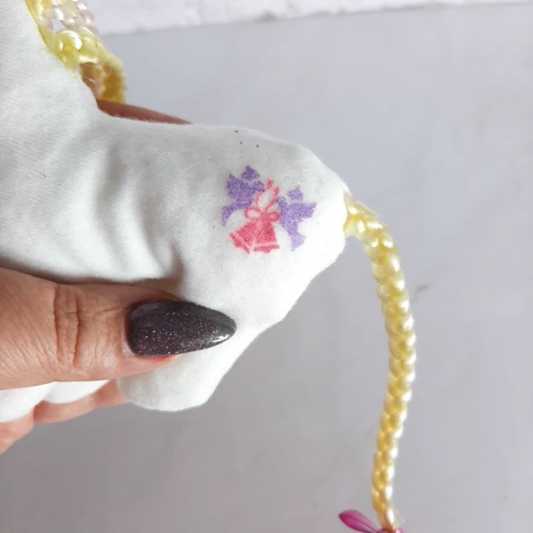 عروسک یونیکورن شنی مدل نشسته خارجی