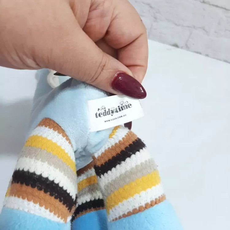 عروسک خارجی زرافه جغجغه ای