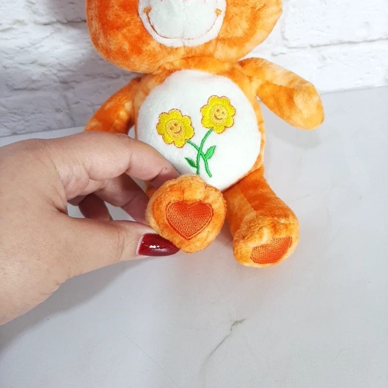 عروسک خرس مهربون نارنجی