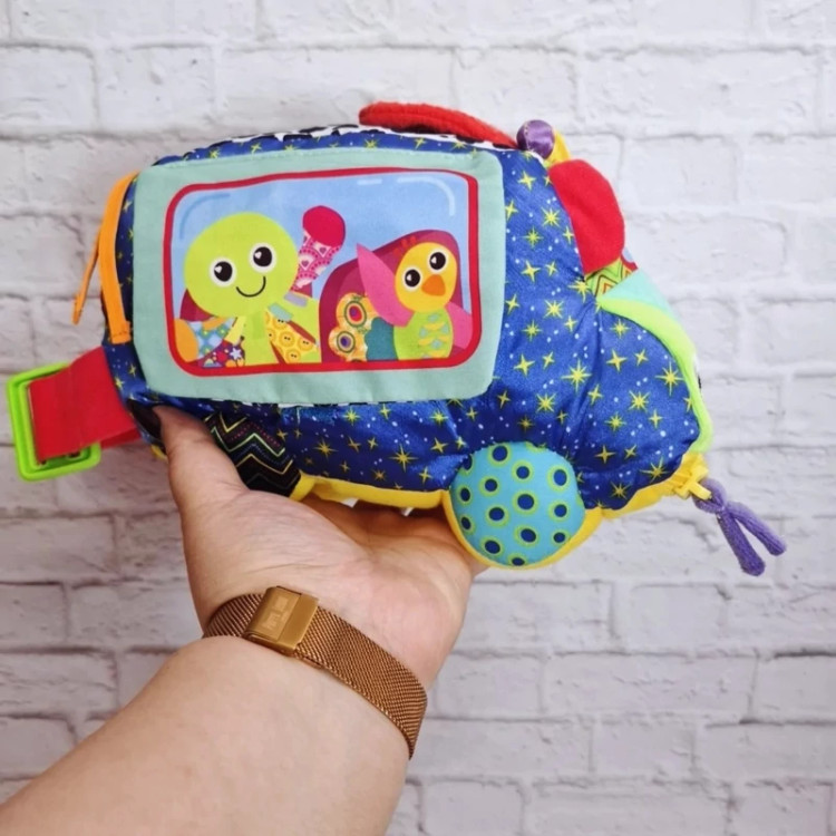 عروسک خارجی ماشین پارچه ای لاماز