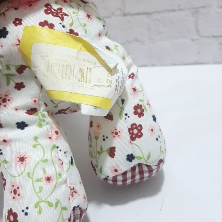 عروسک خارجی اسب پارچه ای تگ دار