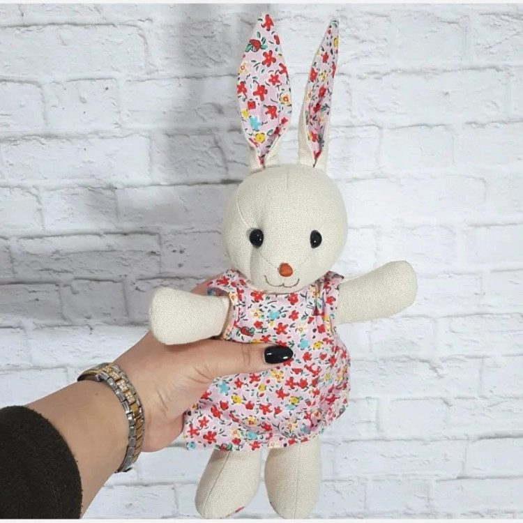 عروسک خرگوش خارجی پارچه ای