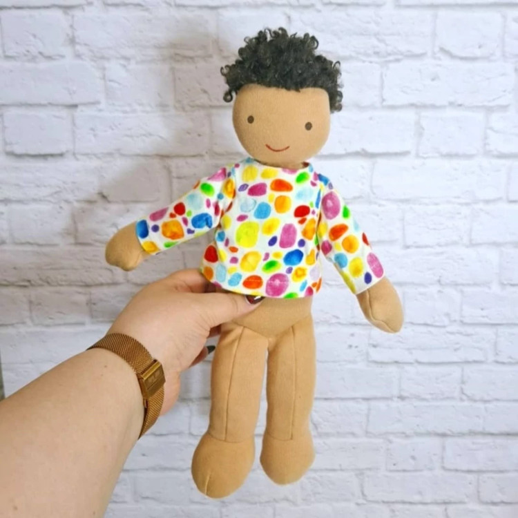 عروسک خارجی پسرک پارچه ای