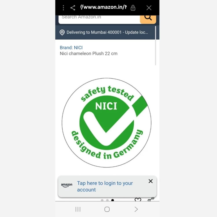 عروسک آفتاب پرست برند nici