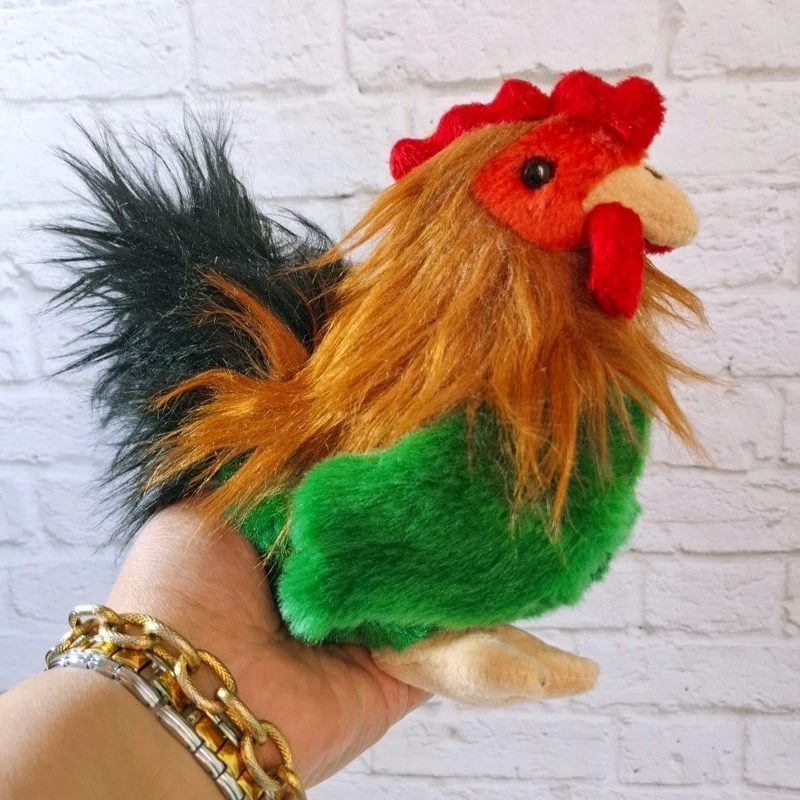 عروسک خروس با خز موئی