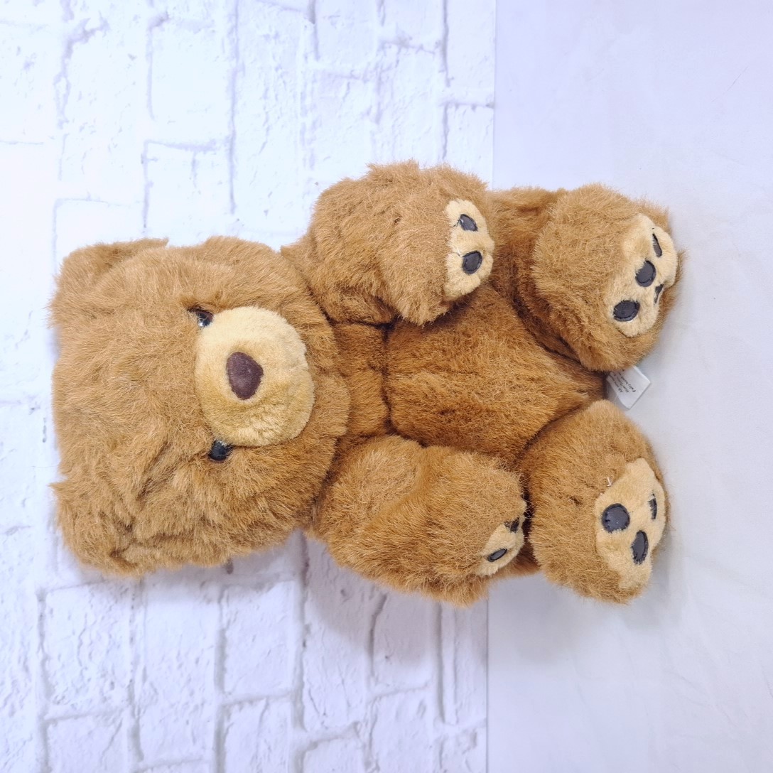 عروسک خرس پنجه چرمی