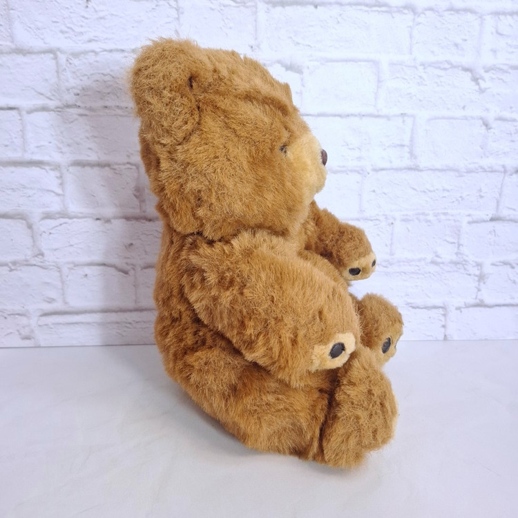 عروسک خرس پنجه چرمی